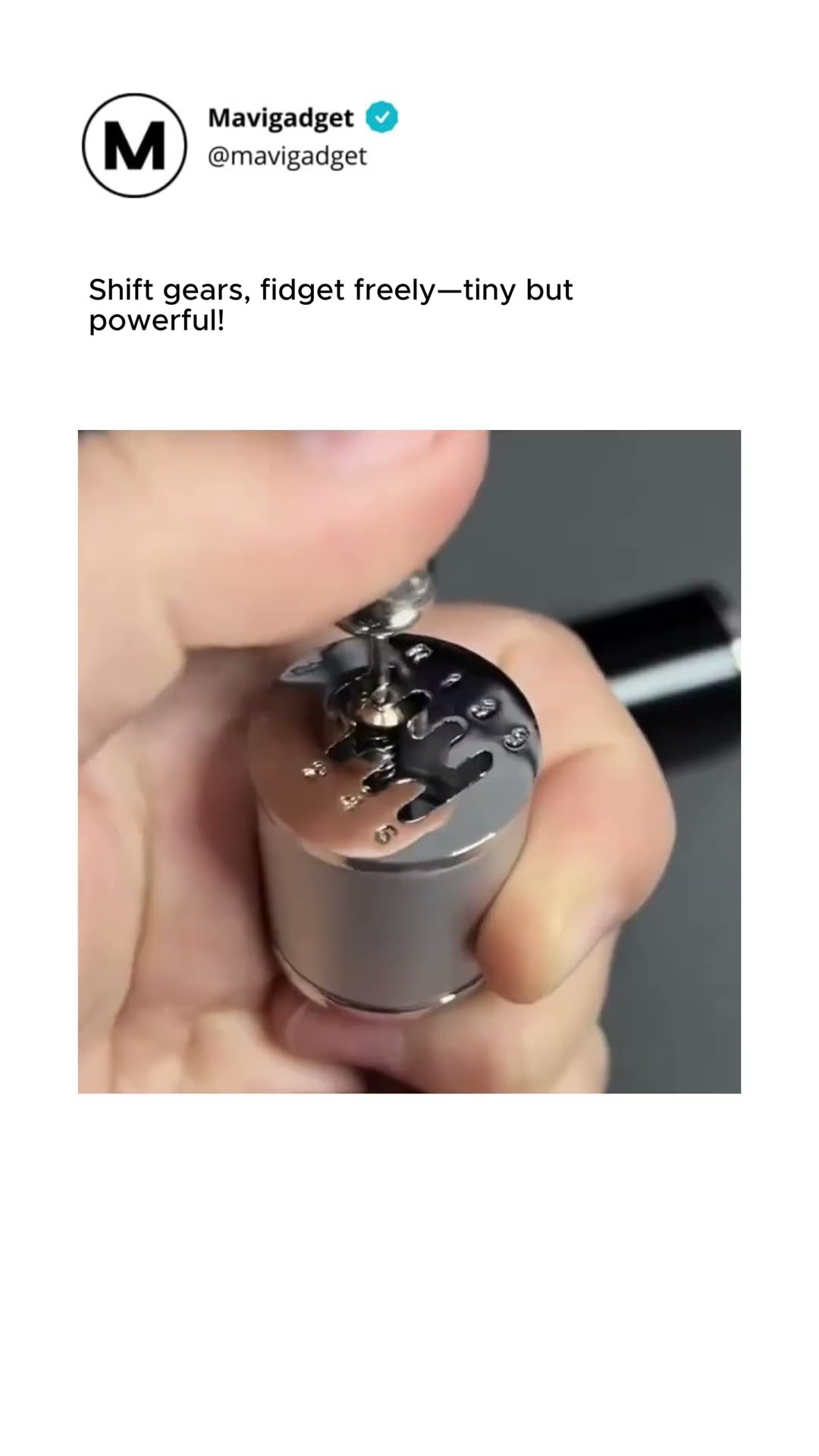 Product Link in Bio (# 1898 ) @MaviGadgets  ▶️  Six-Speed Manual Shift Keychain
