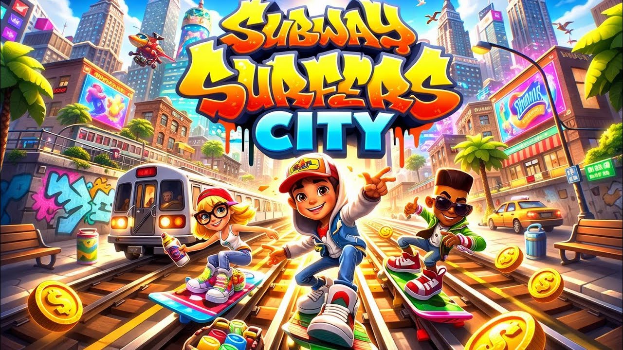 🔴 LIVE SUBWAY SURFERS CITY NONSTOP RUNNING ANDROID IOS MOBILE GAME 