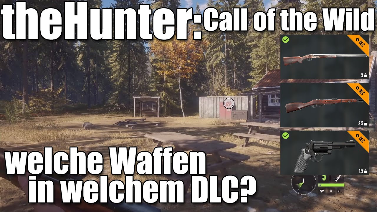 The Hunter Call Of The Wild Waffen Freischalten Cheat DLC Waffen Überblick the Hunter: Call of the Wild - YouTube