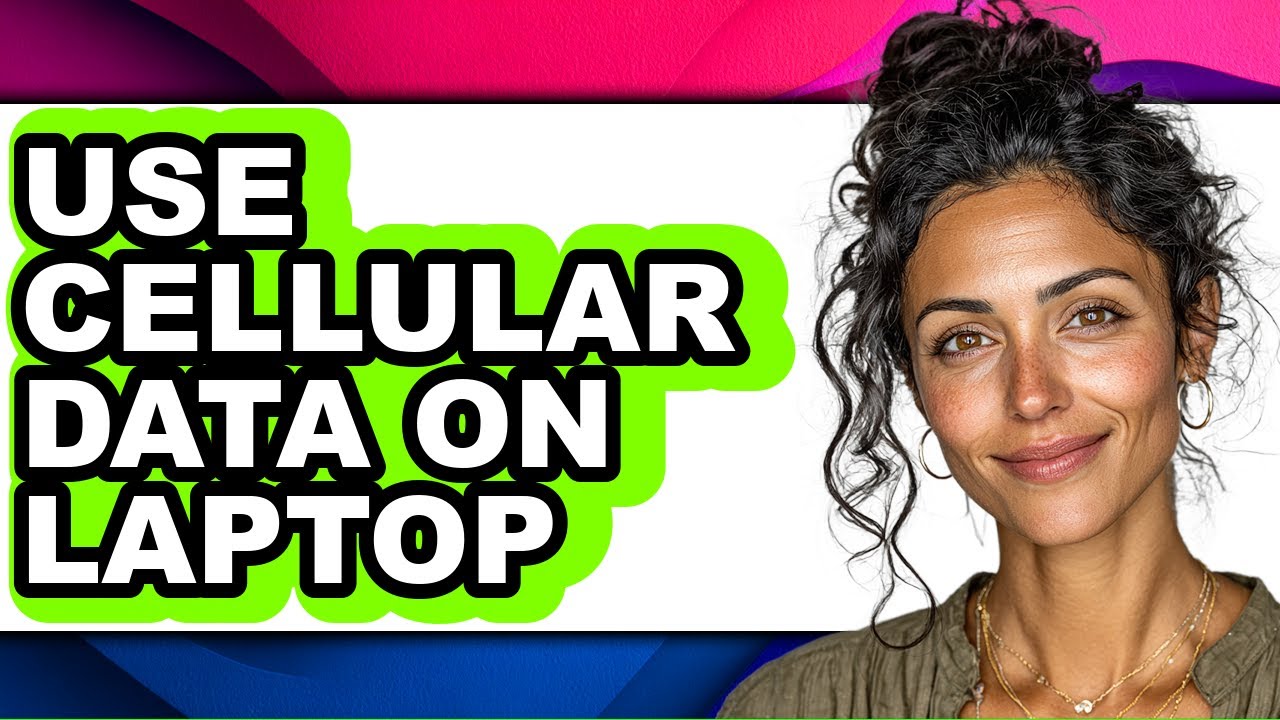 How to Use Cellular Data on Laptop (only Way) - YouTube
