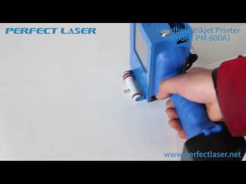Portable and Handheld Inkjet Batch Coding Printing Machine