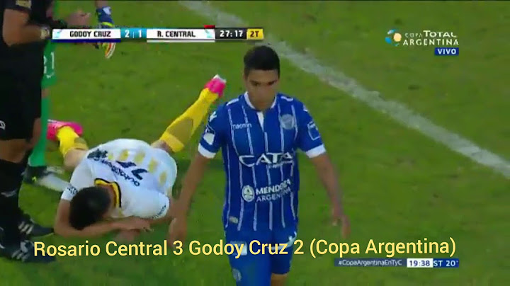 Rosario Central 3 Godoy Cruz 2 (Copa Argentina)