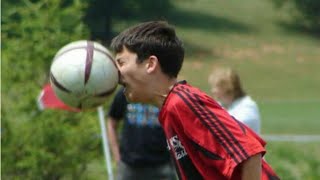 BEST FOOTBALL HEADSHOTS | TRY NOT TO LAUGH 100% IMPOSSIBLE