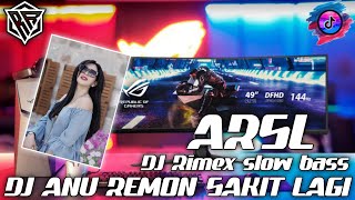 DJ ANU REMON SAKIT LAGI - DJ REMIX KOPLO SLOW BASS