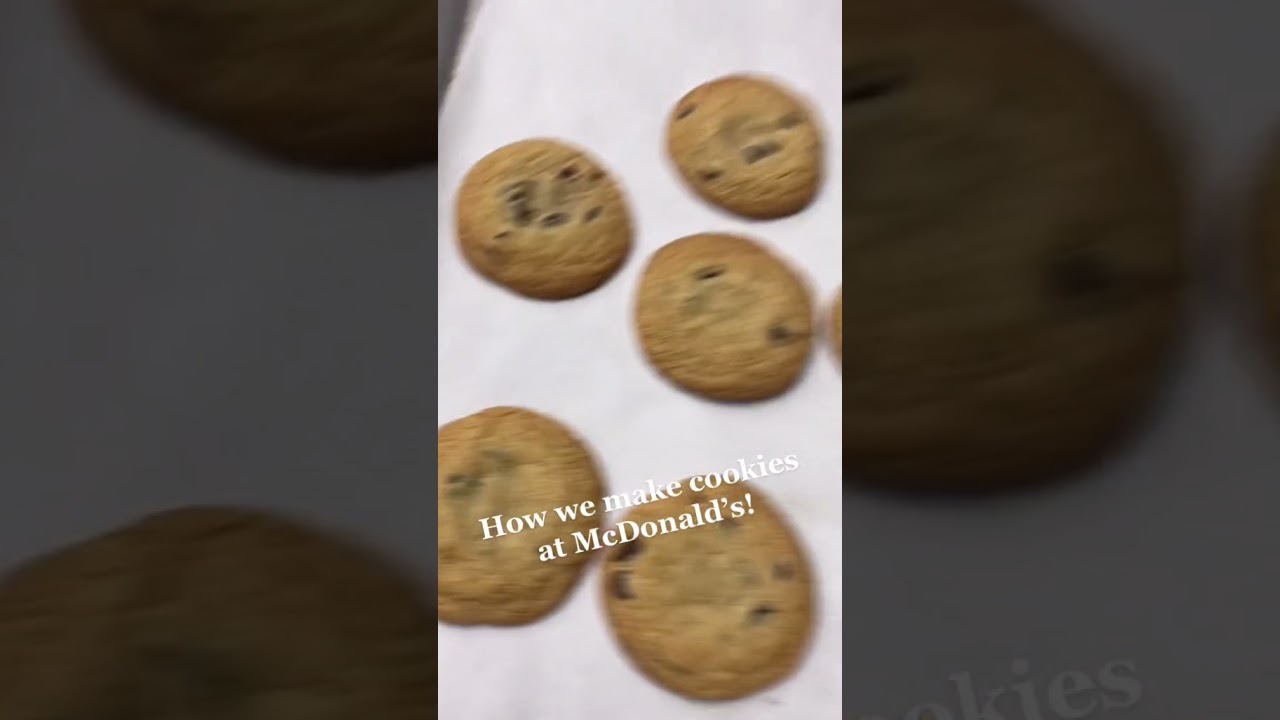 How We Make Cookies At Mcdonalds! Tiktok Fat_Vibes