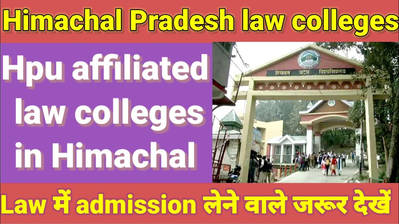 phd in law in himachal pradesh