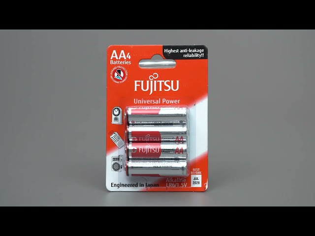 4 viên pin Fujitsu LR6 (4B) giá tốt tại Bách hoá XANH