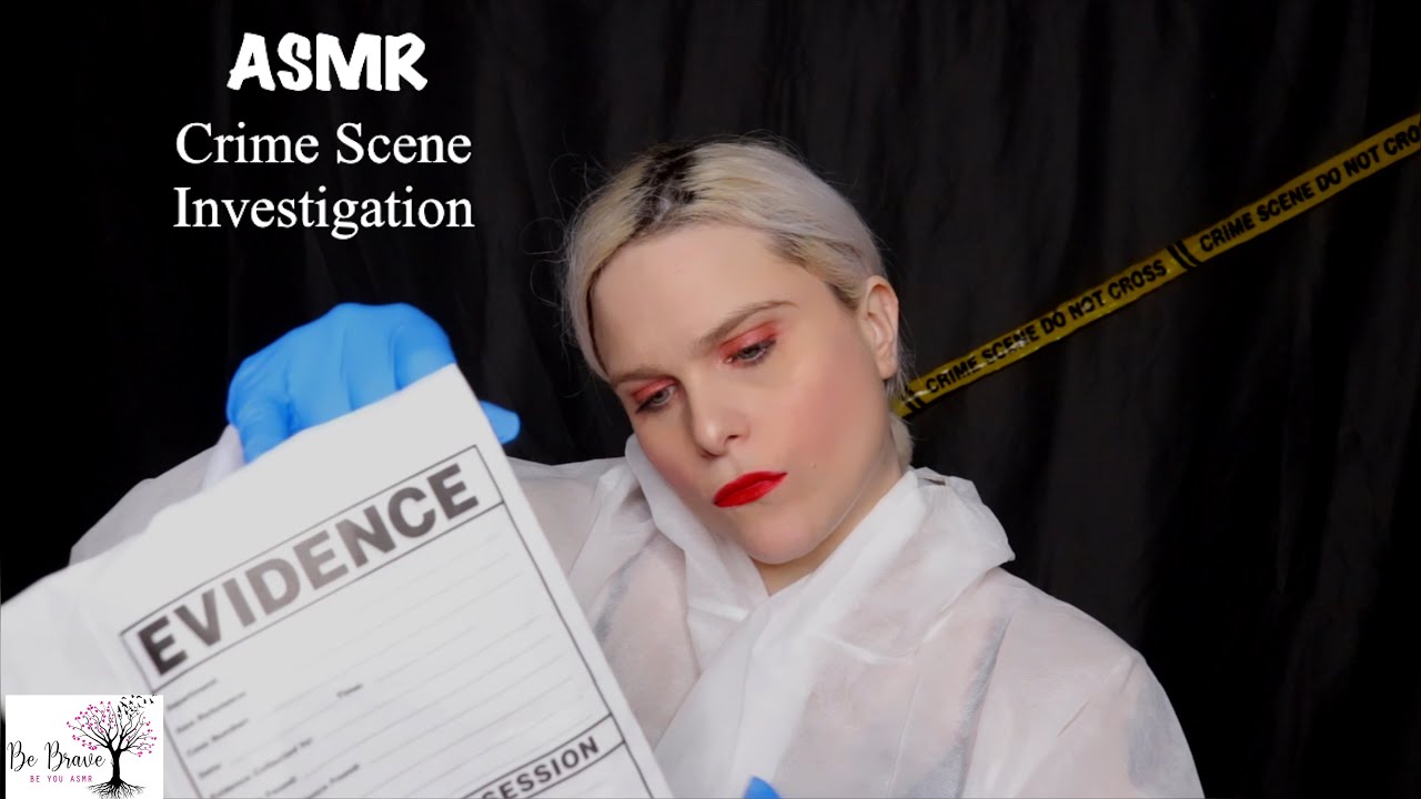 A British Crime Scene Investigator ASMR Roleplay (CSI) You Are The Evidence