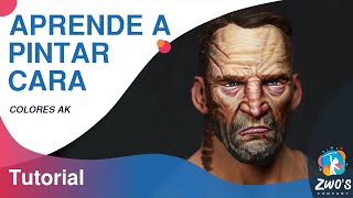 🎨 ¿Son tan BUENOS los COLORES de AK? - Cara en un Busto || Pintar Miniaturas Intermedio ✨