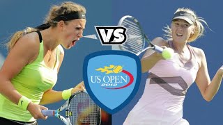 Azarenka vs Sharapova ● 2012 US Open (SF) Highlights