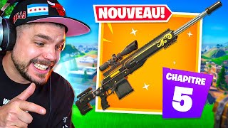 Le Nouveau Sniper Cest Du Poulet Fortnite Chapitre 5 Gameplay