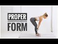 How To: Proper Form + Common Exercise Mistakes