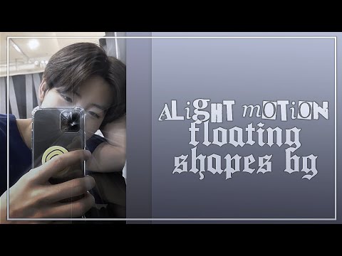 floating particles tutorial | alight motion