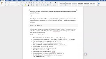 Formal Methods in Software Engg VDM-SL vs VDM SL++ (Basic Types, Sets, Sequences, Maps, Structures)