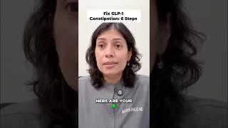 Fix GLP-1 constipation: 6 step plan. #weightlosstips #weightlossadvice #glp1
