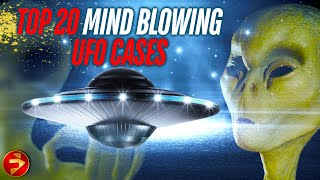 UFOs Are Real: Hidden Secrets Exposed by Government &amp; Military! | THE TOP 20 MINDBLOWING UFO CASES