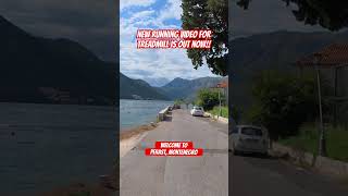 Run With Me Through Stunning Perast, Kotor Bay, Montenegro | Virtual Running Video for Treadmill