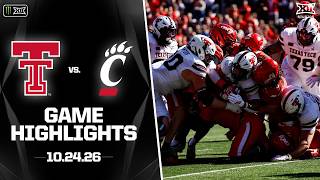 #8 Texas Tech vs. Cincinnati Highlights | 2026 Monster Energy Big 12 Football