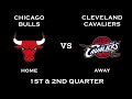 NBA 2K10 Gameplay Chicago Bulls Vs Cleveland Cavaliers 1st 2nd Quarter NBA 2K10 Gameplay Chicago Bulls Vs Cleveland Cavaliers 1st 2nd Quarter