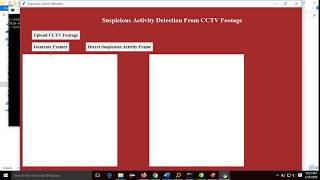 Suspicious Activity Detection Python Project