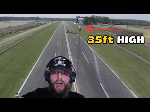 EXTREME!!! Man Rides The World's Tallest Unicycle - "The Tower of Death" *REACTION*