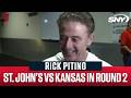 Rick Pitino breaks down St. Johns' second-round matchup against Kansas