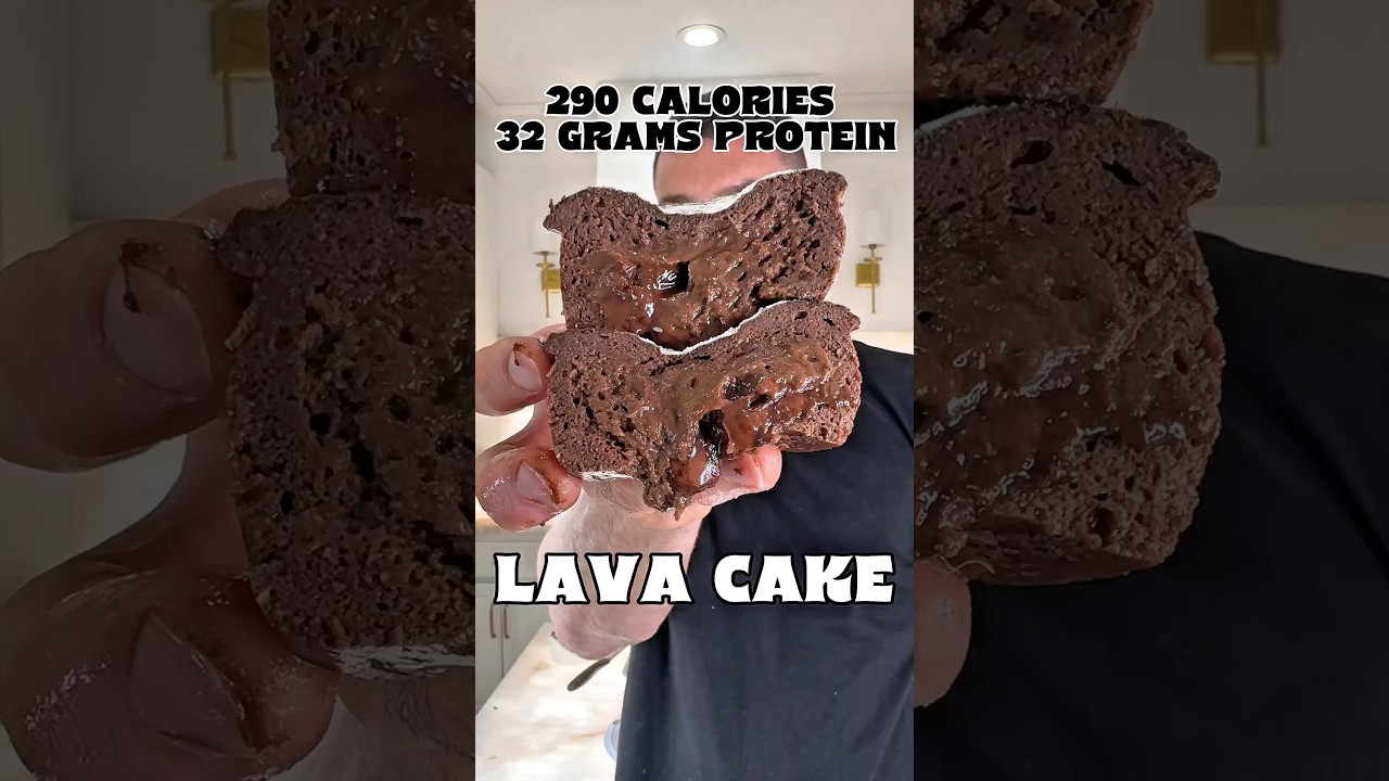 🍫 High-Protein Lava Cake