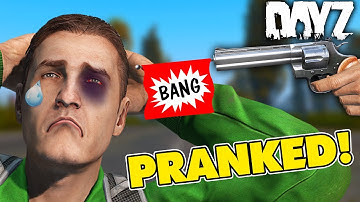PRANKING GEARED PLAYERS in a MILITARY BASE! (DayZ)