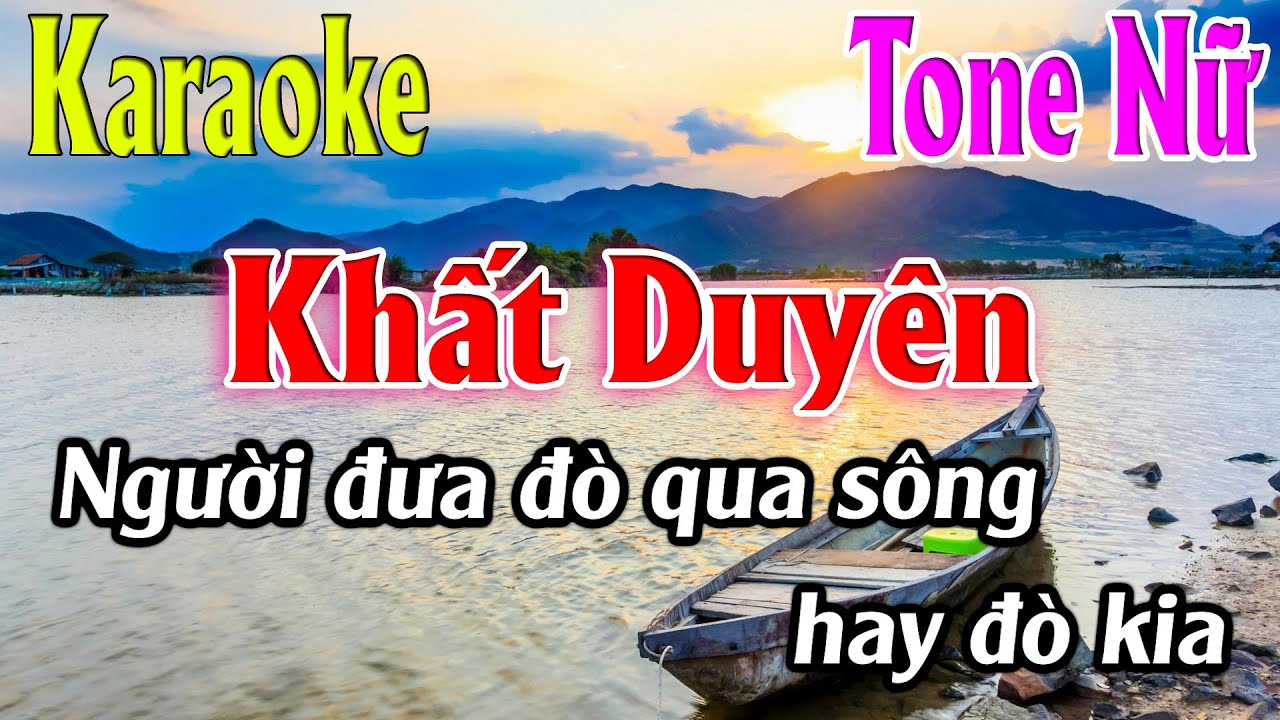 Khất Duyên Karaoke Tone Nữ ( Em ) Karaoke Lâm Organ - Beat Chuẩn