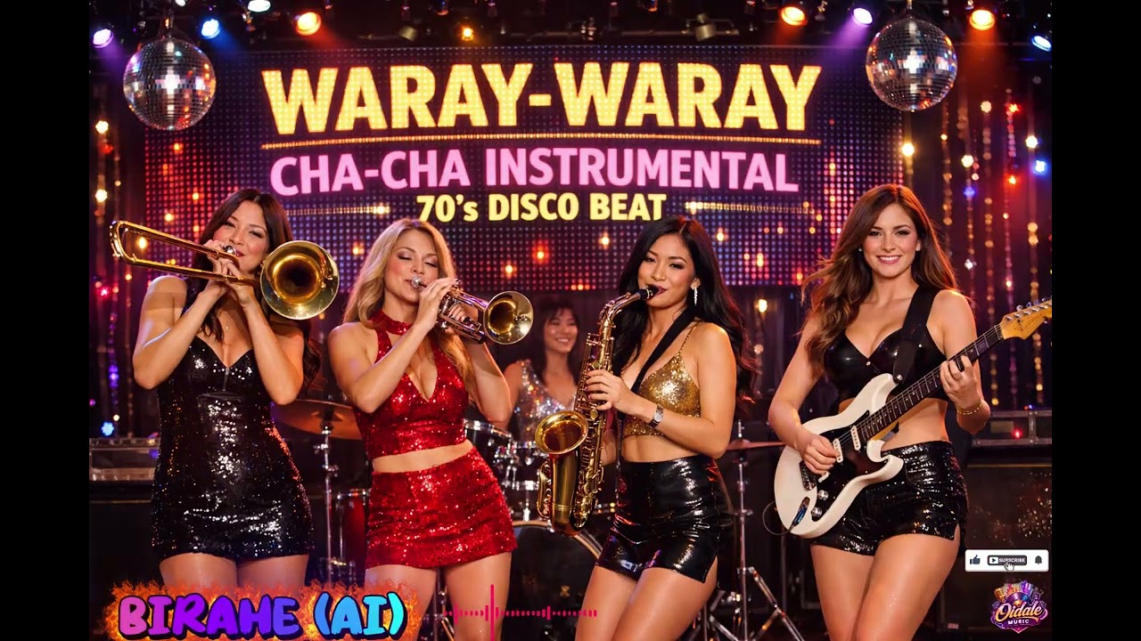 BIRAHE (Ai) Waray-waray Cha-cha Instrumental 70's Disco Beat/@eladiocupido1025/pleasesubscribe