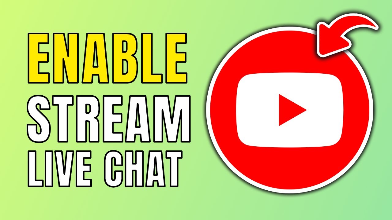 How To Enable Live Chat On YouTube Stream (Step By Step) - YouTube