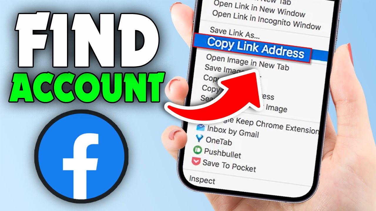 Как найти свой идентификатор аккаунта в Facebook?