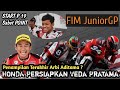 JuniorGP : Start Dari Belakang Arbi Aditama Raih Point ‼️Veda  Pratama Siap Ambil Alih 2025