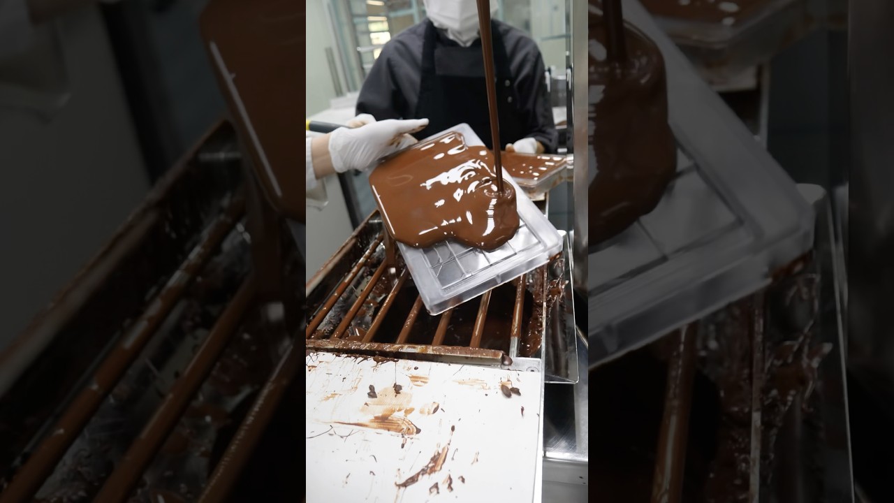 ВАУ! Невероятная шоколадная фабрика, создающая волшебные сладости!