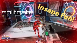 Splitgate was insanely fun | Playing for the first time!
