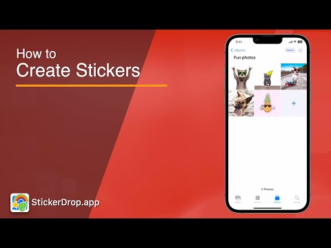 Sticker Drop Tutorial - How To Create Stickers on iOS 16