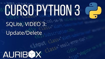 DB: 3 SQLite Update/Delete con Python 3