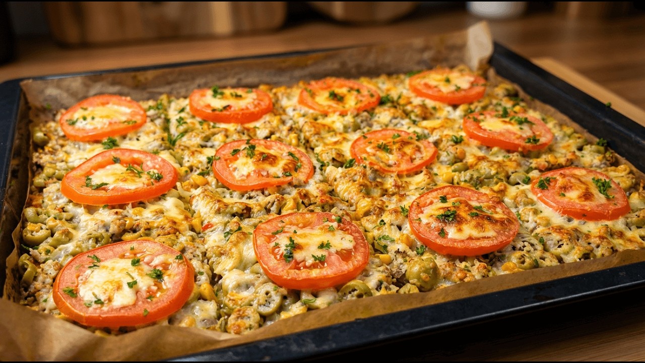 If you have Eggs and Potatoes, then this recipe is for you! Potato pizza in 10 minutes!