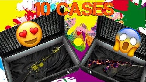[Bullet Force] Opening 10 Cases!!!!