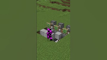 Minecraft Triple Block Swapper #minecraft #shorts #redstone