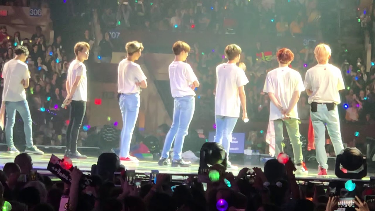 180916 BTS Love Yourself in Forth Worth - Ending Ment