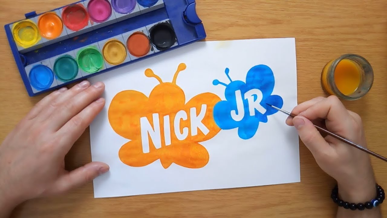 Nick Jr Logo Butterflies