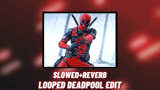 NSYNC BYE-BYE-BYE [SLOWED+REVERB+PERFECT AUDIO+LOOPED DEADPOOL EDIT]