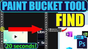 PAINT BUCKET TOOL MISSING PHOTOSHOP