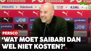 Bosz Zinspeelt Op Recordbedrag Voor Psv-Uitblinker Saibari L Fcupdate Persco