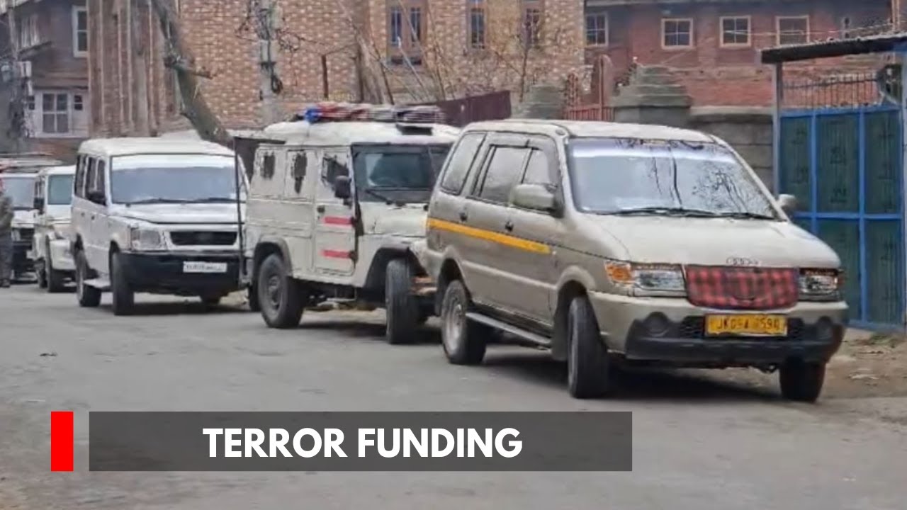 NIA Raids In Baramulla, Budgam, Anantnag & Reasi Districts In Terror Funding Case