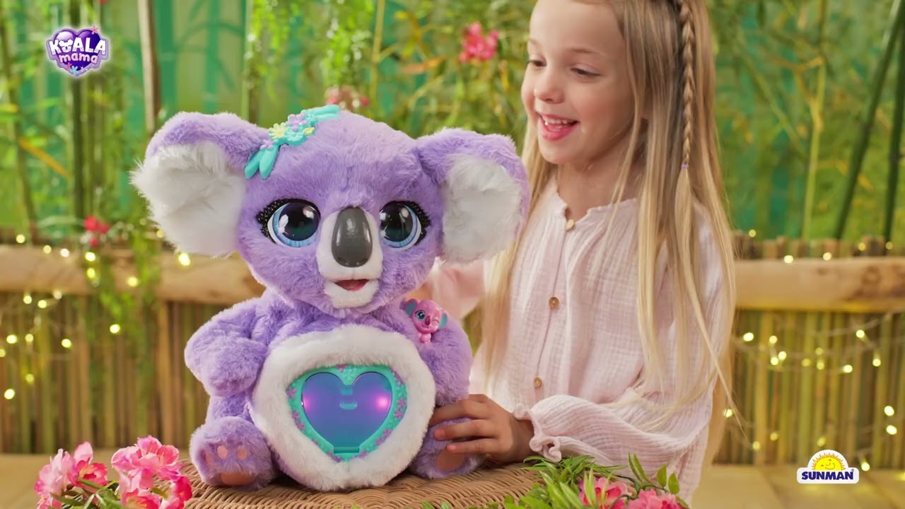 Sesli ve Işıklı İnteraktif Peluş Anne Koala | Toyzz Shop