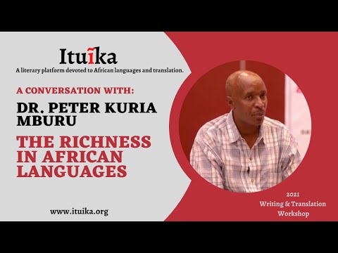We are rich in our African Languages and we can do great things with them. Peter Mburu reflects.