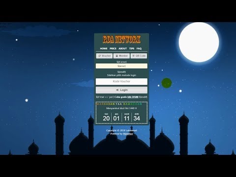 Loginpage countdown ramadhan 2020