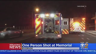 Another shooting at site of Riverside memorial for two others killed earlier this week